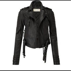NWT - Boda Skins Jaws Leather Jacket